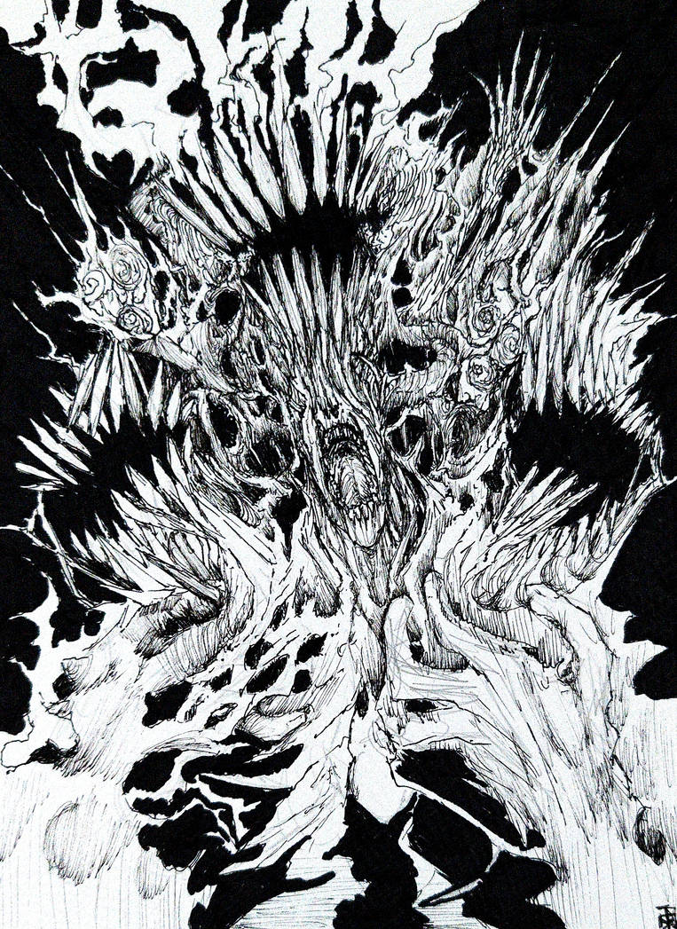 Pure Rage Line Drawing rage by BirdmanDrawing on DeviantArt