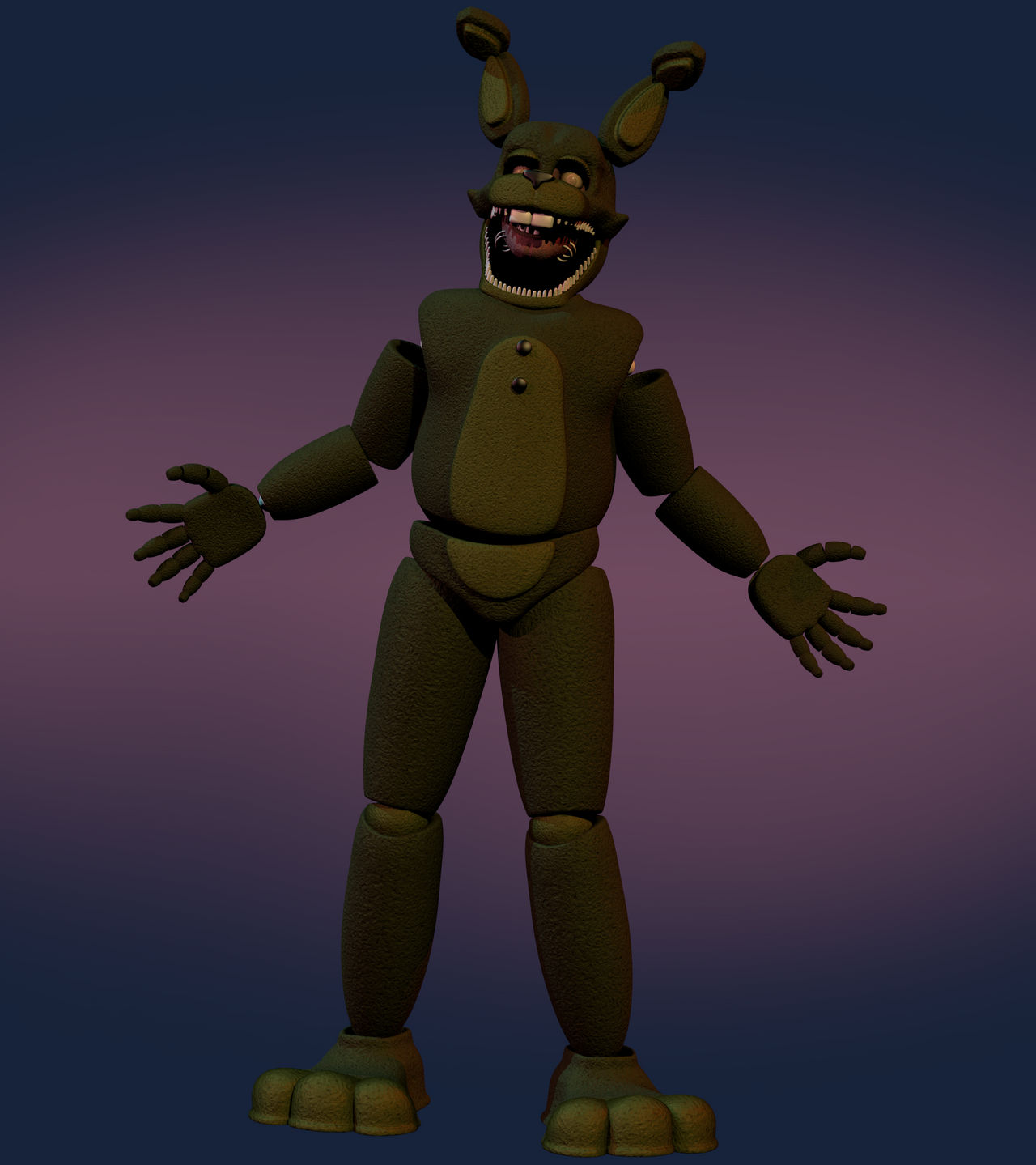TFC Springtrap v2 WIP by SupremeDellerior on DeviantArt