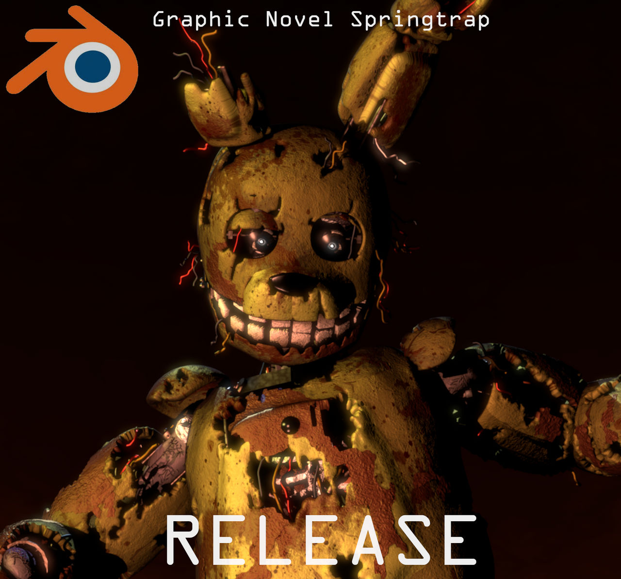 Springtrap V2 Novel Springtrap by SupremeDellerior 2.79 by SupremeDellerior on DeviantArt