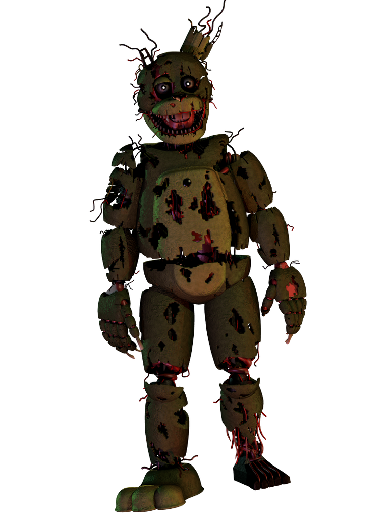 TFC Springtrap v2 by SupremeDellerior on DeviantArt
