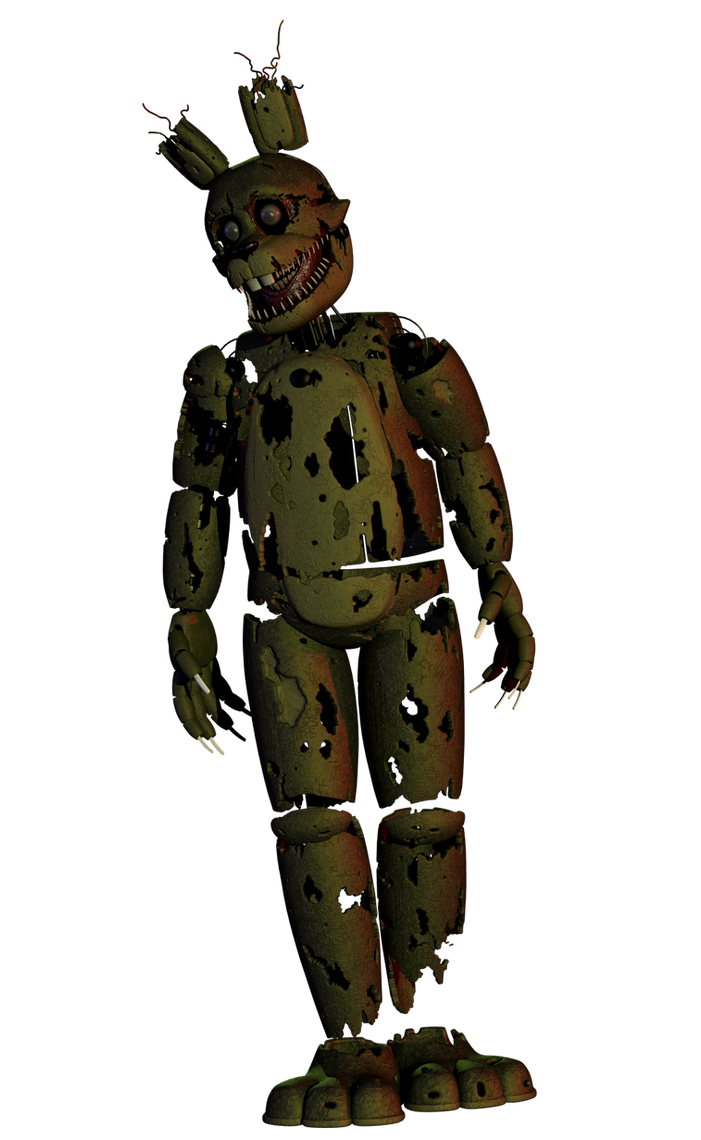 TFC Springtrap v3 WIP by SupremeDellerior on DeviantArt