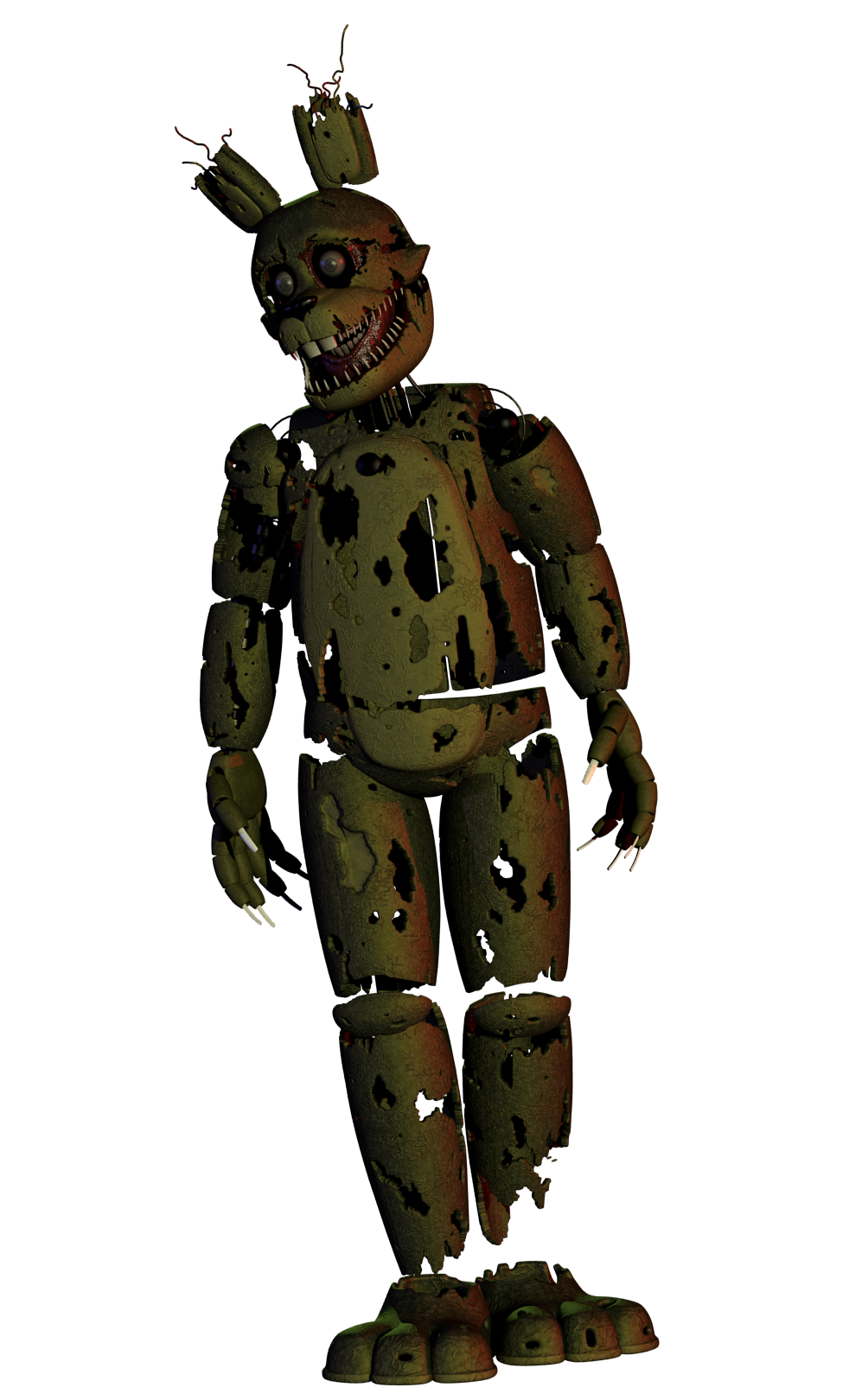 Tfc Springtrap TFC Springtrap v3 WIP by SupremeDellerior on DeviantArt