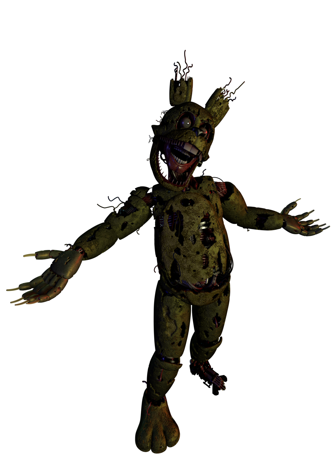Tfc Springtrap (FNAF TFC) The Fourth Closet Springtrap v3 by SupremeDellerior on ...