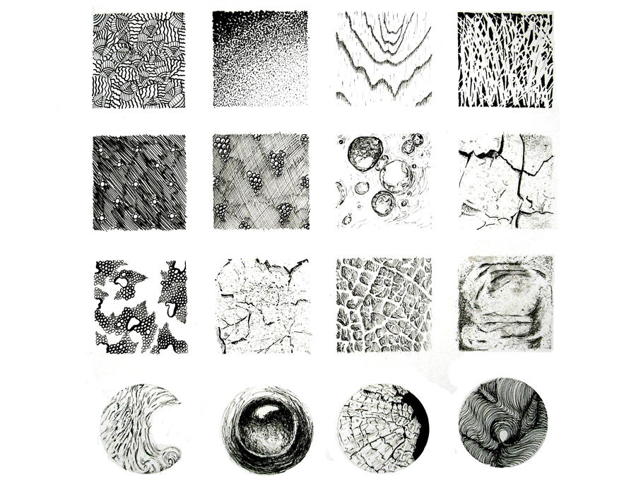 Texture Studies by a-beautiful-lie777 on DeviantArt
