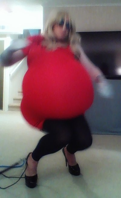 Musical Fat Inflation Belly Inflation Dance Off by SammieWammie2 on DeviantArt