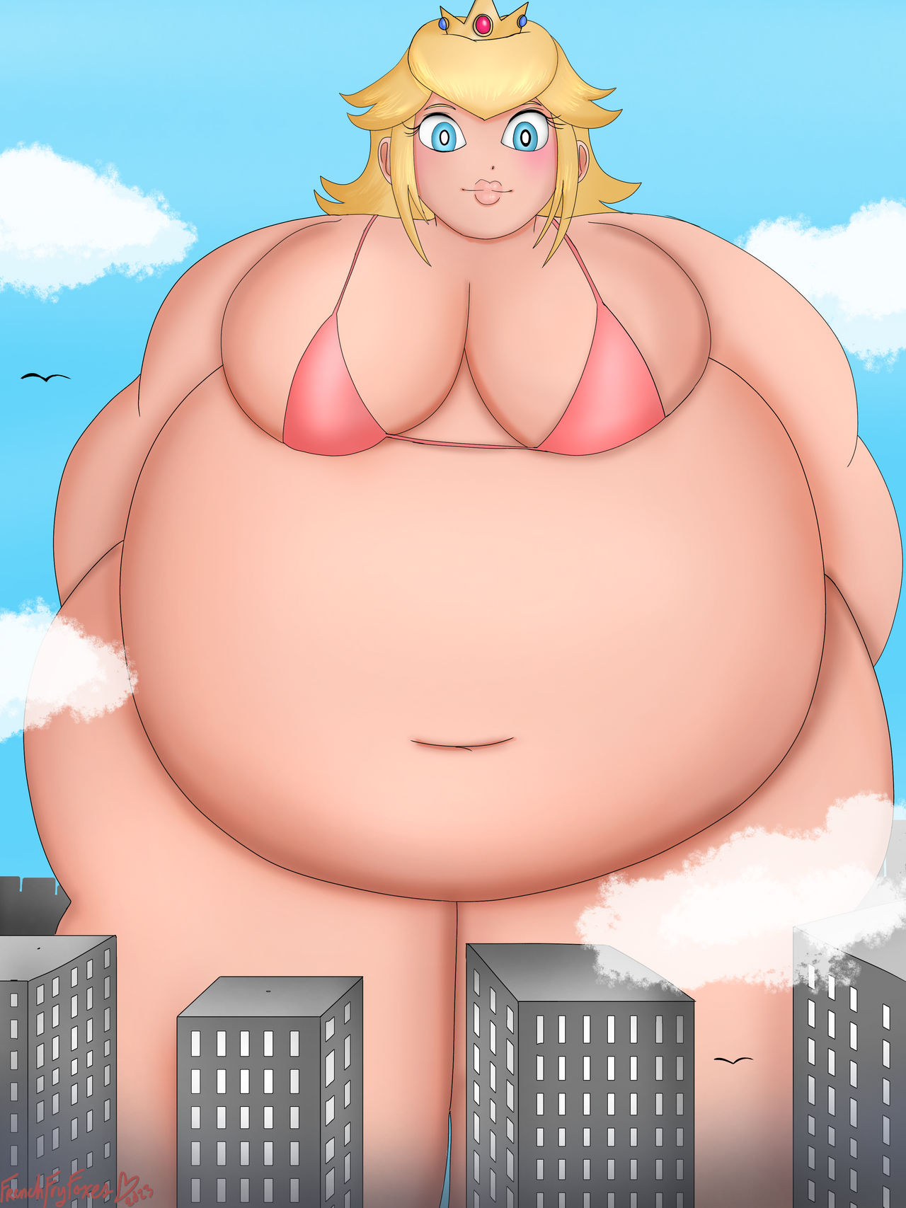 Towering Fat Peach By FrenchFryFoxes On DeviantArt towering-fat-peach-by-frenchfryfoxes-on-deviantart