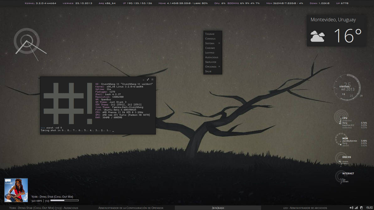 Just Black My New OpenBox Theme by leodelacruz