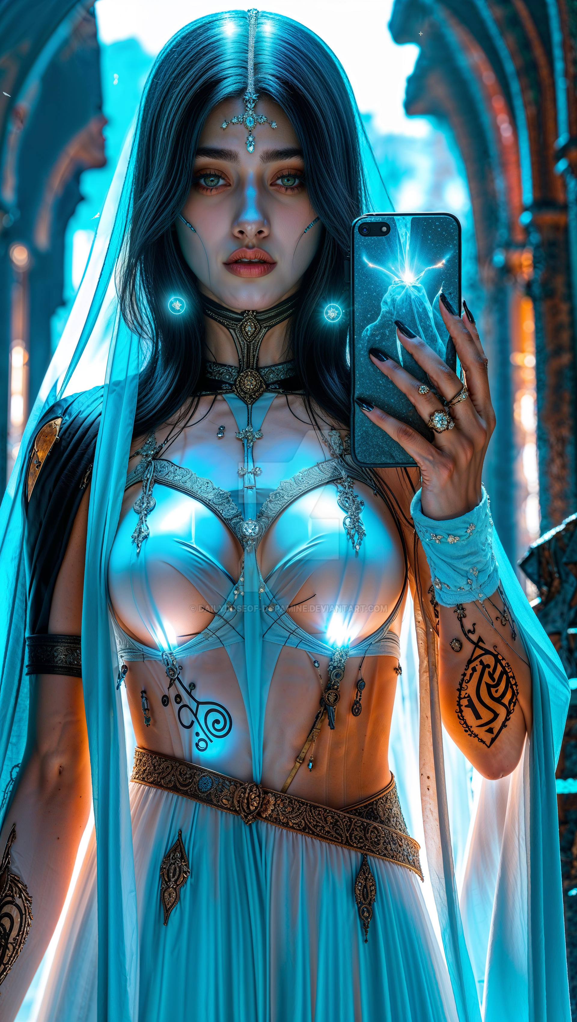 Seraphine.exe: The Digital Goddess of Codes.
