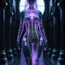 Aetheria Null: The Oracle of the Neon Rite.