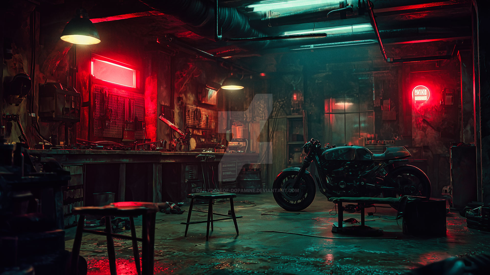 Cyber Scenes: Hollow's Garage.