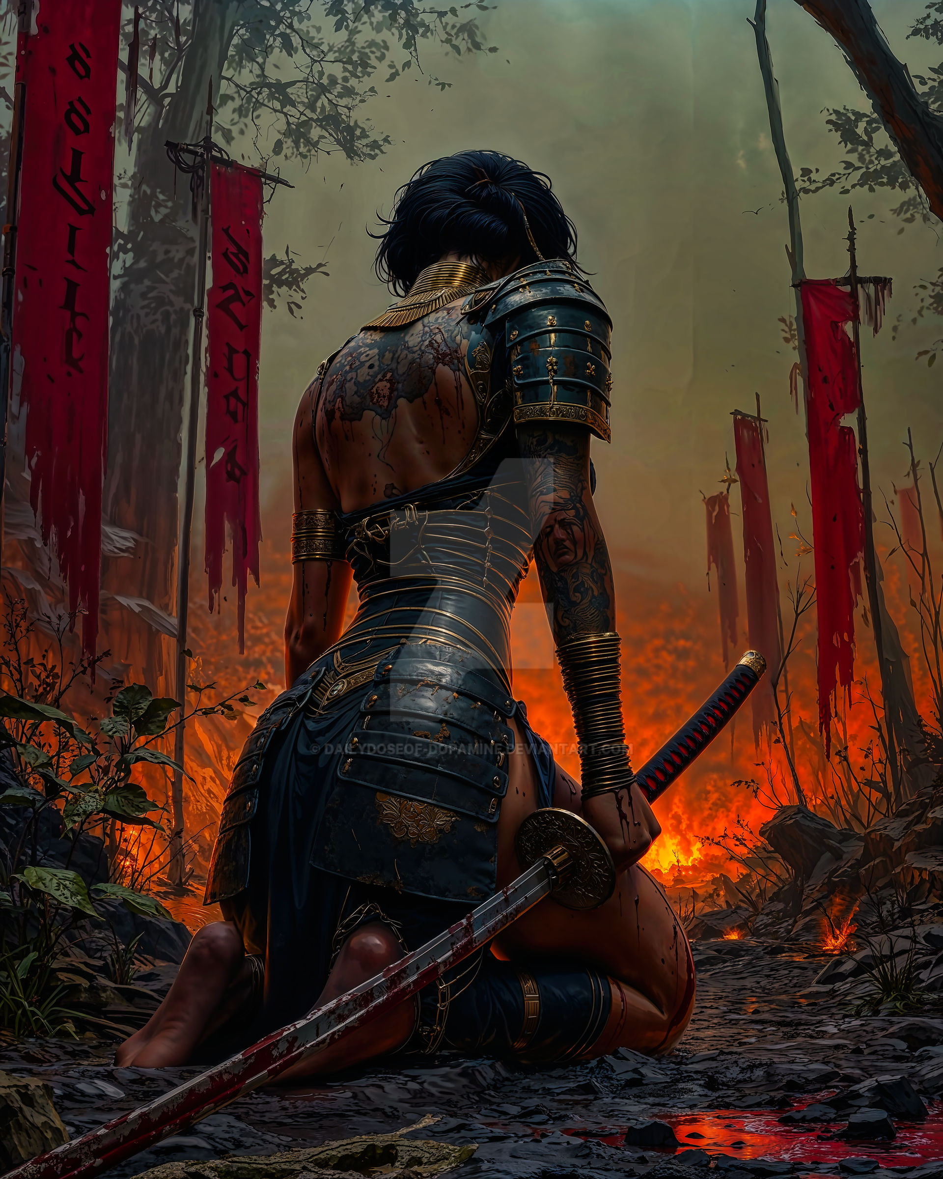 Raika: The Blood Banner.