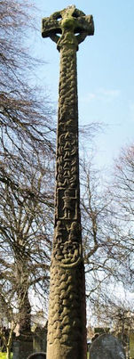 Viking mythology The Gosforth Cross 2 by AgyGuru on DeviantArt