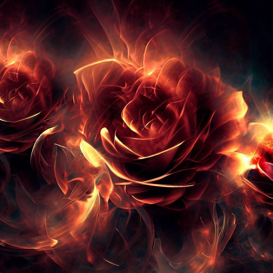 The rose of fire by AgyGuru on DeviantArt
