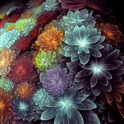 Fractal flowers