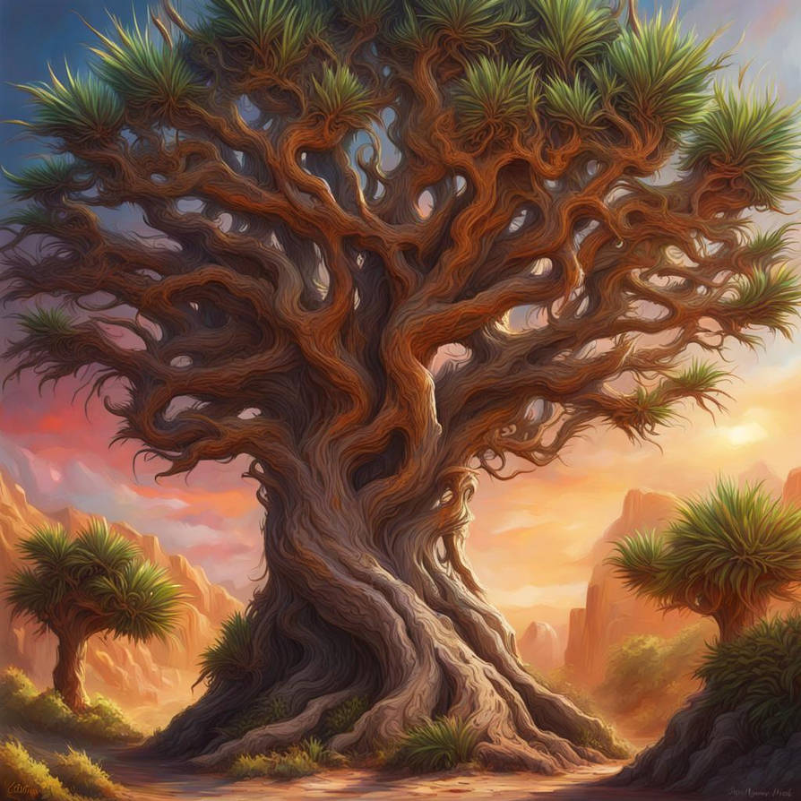 Alien tree by AgyGuru on DeviantArt
