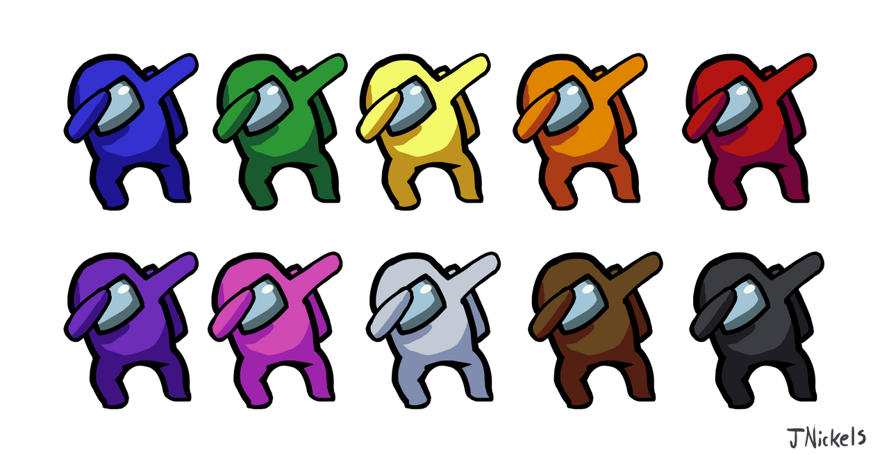 Among us Dab by JNickels on DeviantArt