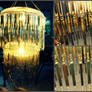 Recycled Chandelier