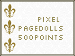 500 points Pixel Page Doll [Pay Here Button]