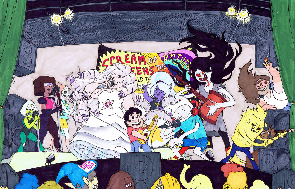 Steven Concert Deviantart Crossover concert by boper9 on DeviantArt