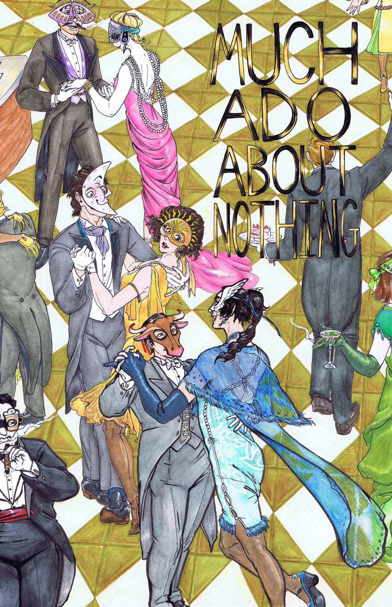 Much Ado About Nothing Poster By Boper9 On DeviantArt much-ado-about-nothing-poster-by-boper9-on-deviantart