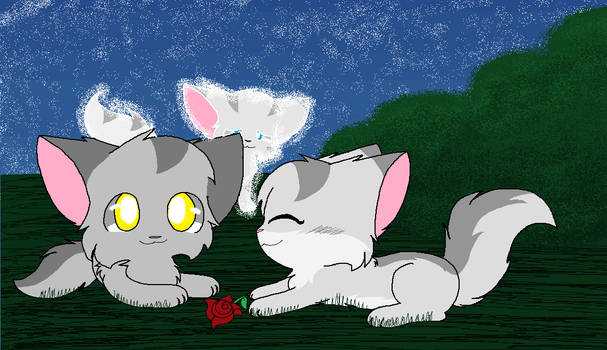 Graystripe and Millie