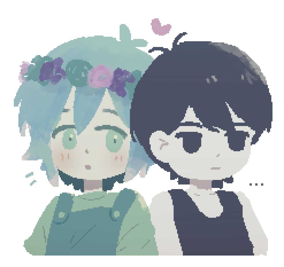 Omori and Basil by greexio on DeviantArt