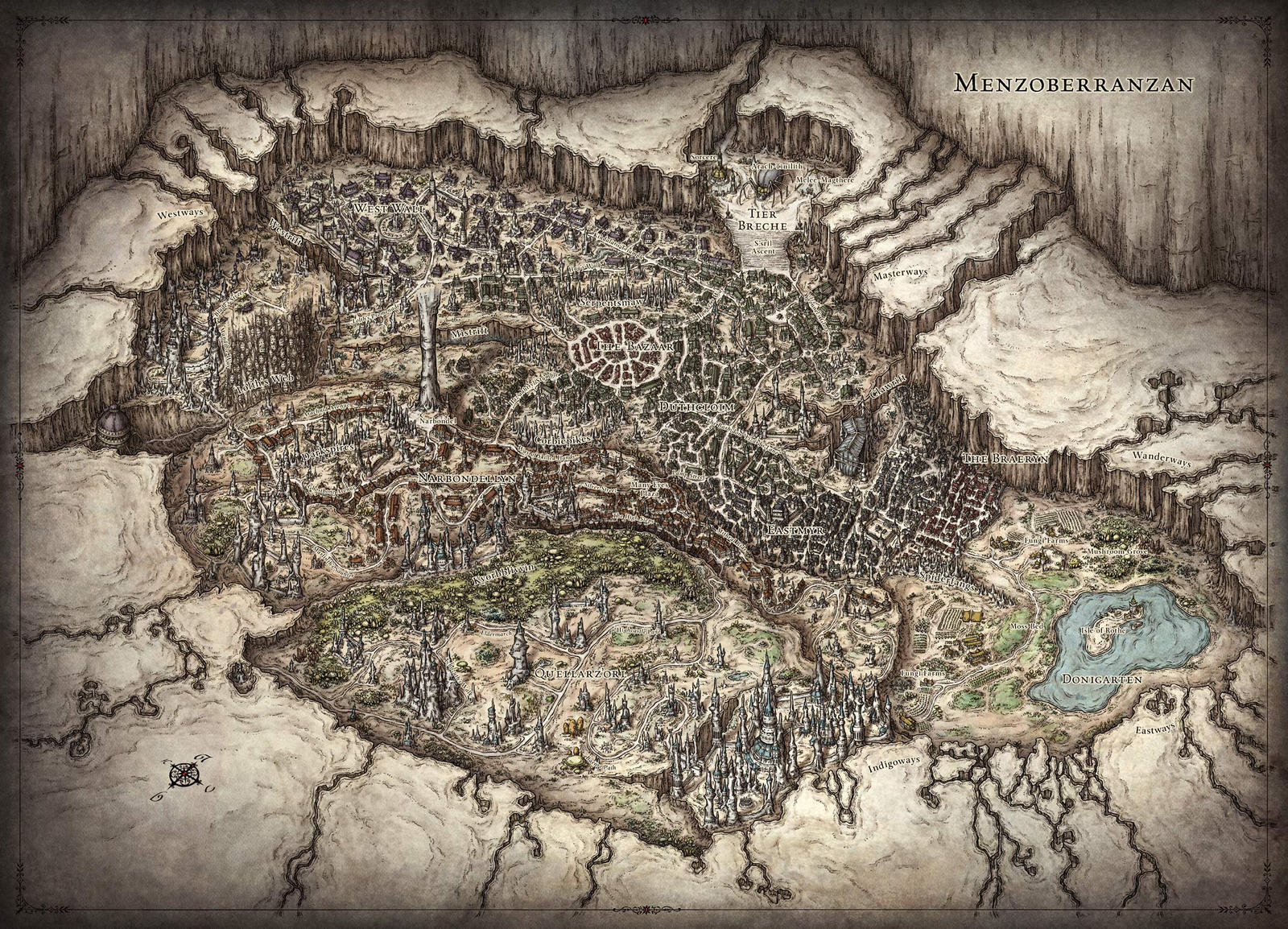 Menzoberranzan by MikeSchley