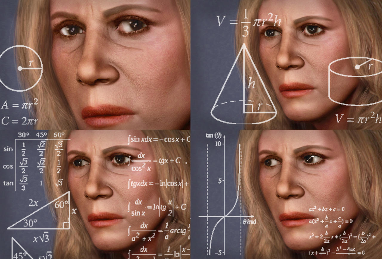 Math Lady / Confused Lady