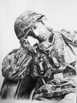 Sleeping soldier