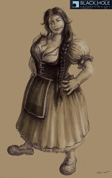 Human Female Innkeeper innkeeper by staudtagi on DeviantArt