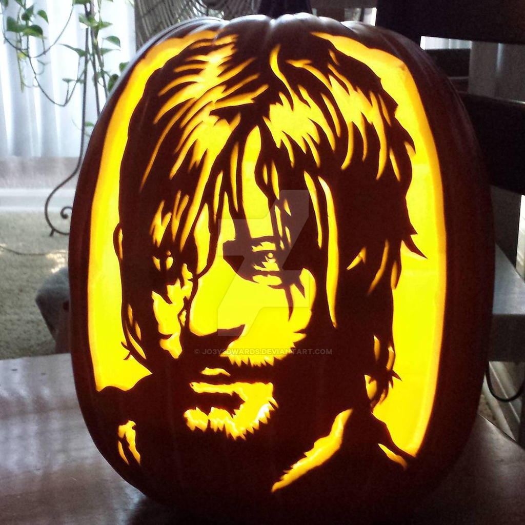 Daryl Dixon of The Walking Dead Portrait Pumpkin by jo3y3dwards on DeviantArt daryl-dixon-of-the-walking-dead-portrait-pumpkin-by-jo3y3dwards-on-deviantart