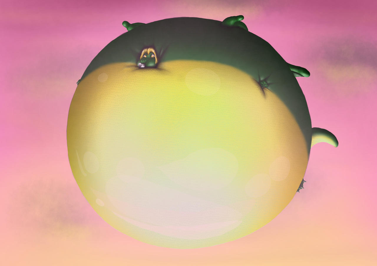 Floating Ever Upwards (Dragon Inflation) by Akari-Andalite on DeviantArt
