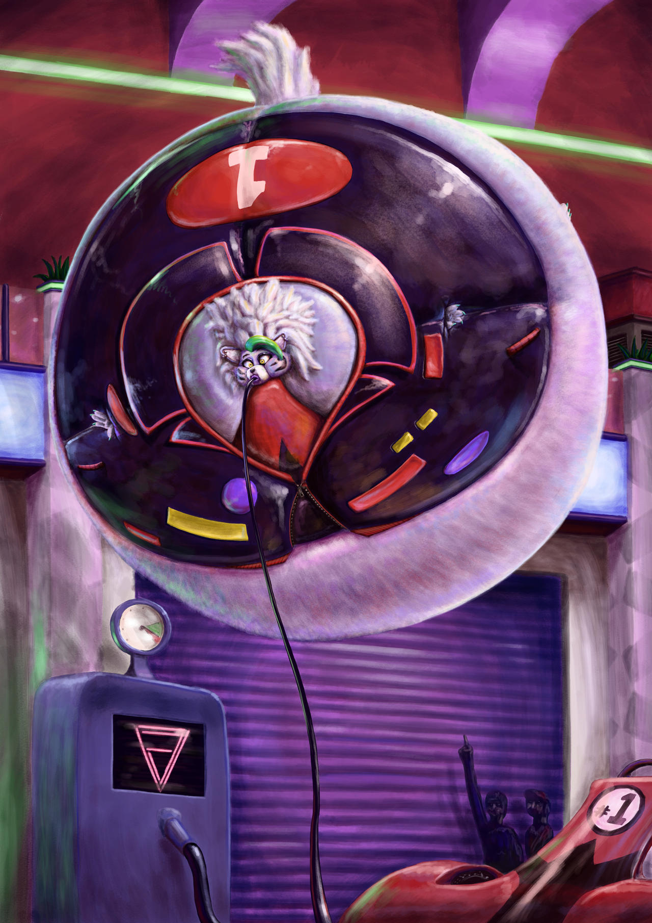 The Roxy Raceway Incident by Akari-Andalite on DeviantArt