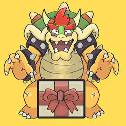 Bowser with a surprise