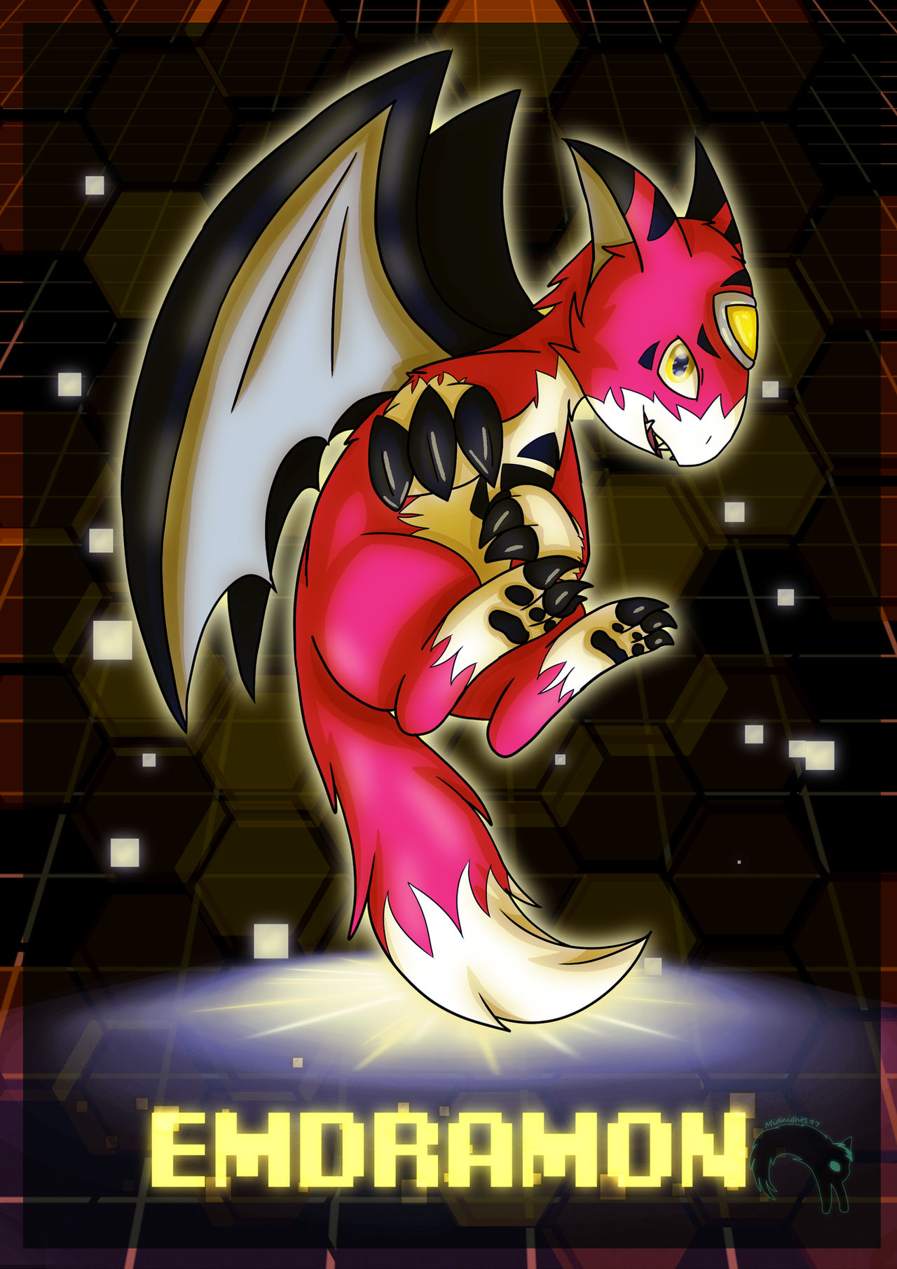 FlyDmon Digicard (Digimon) by Midnight197 on DeviantArt