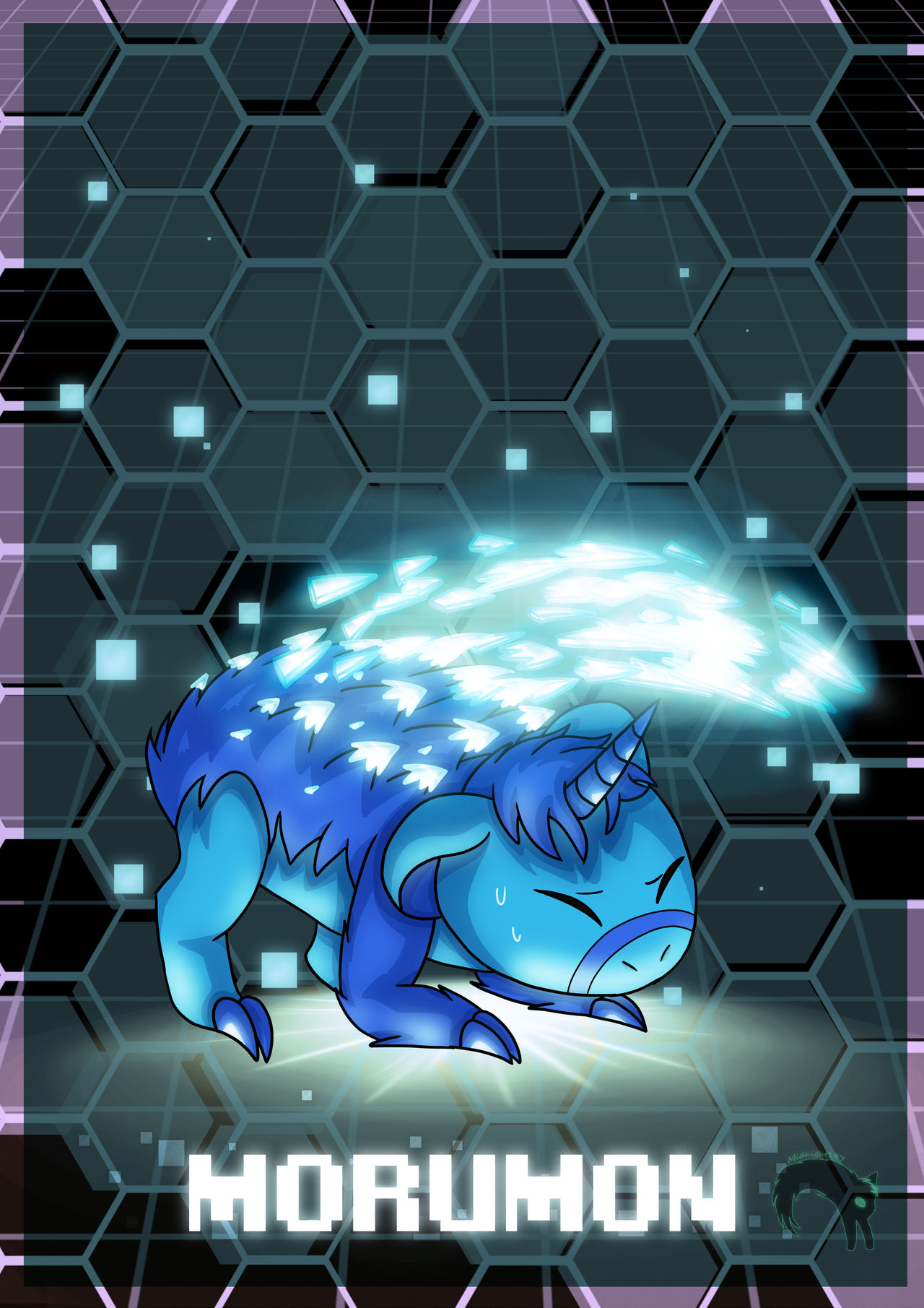Morumon Digicard (Digimon) by Midnight197 on DeviantArt
