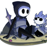 Quirrel and Tako (HollowKnight)