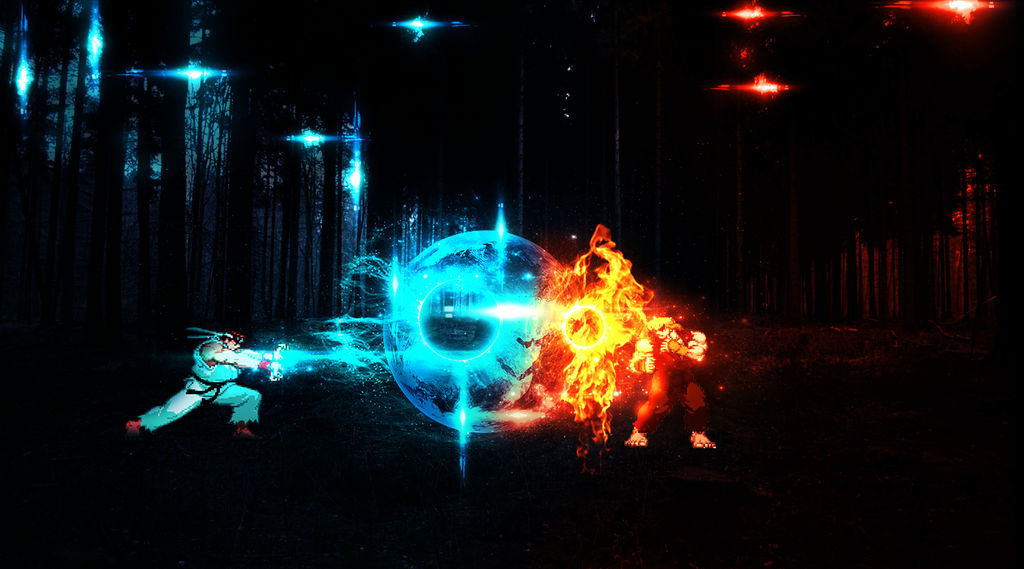 Hadouken by xRyuSama on DeviantArt