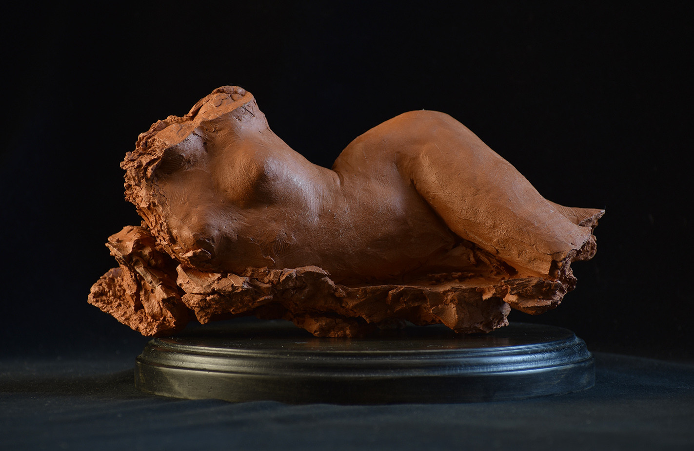 red clay torso sculpt