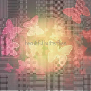 Texture - beautiful butterflies - Dannie Editions