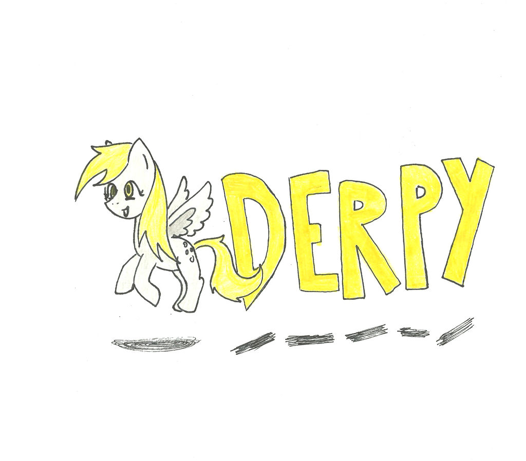 Derpy Floating by emopandaman on DeviantArt