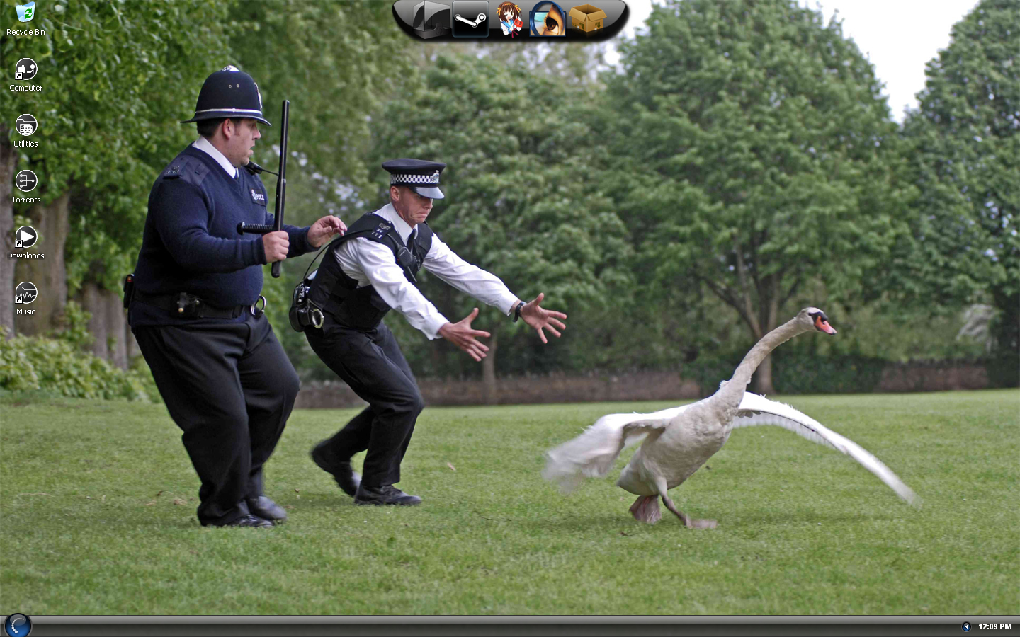 Hot Fuzz Wall