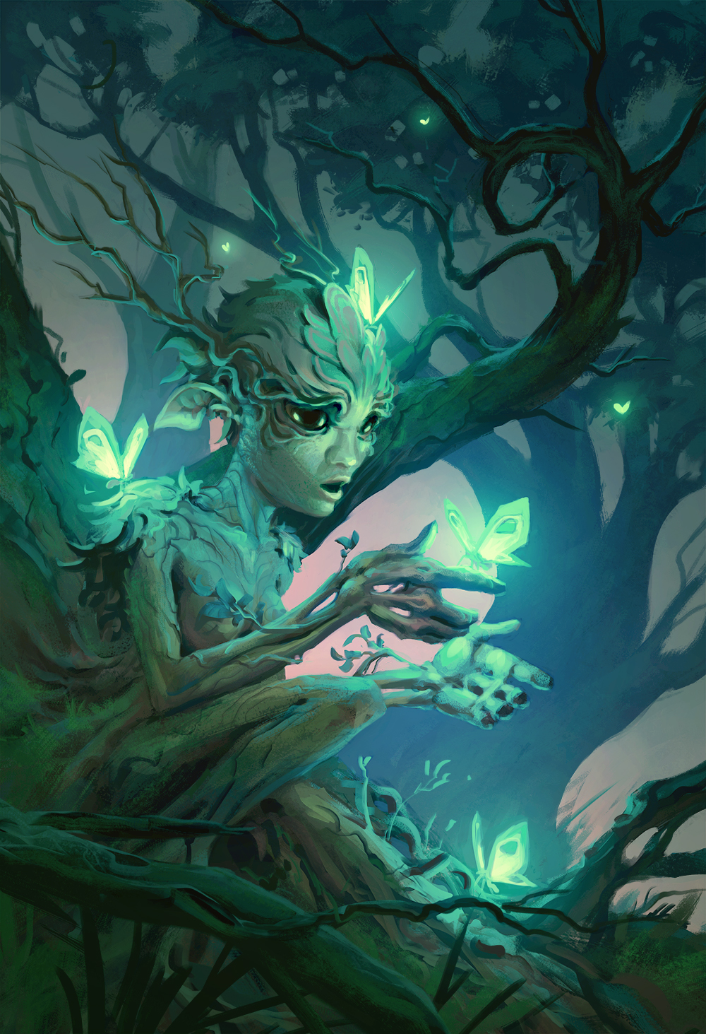 Dryad Design Dryad by MatthewDobrich on DeviantArt