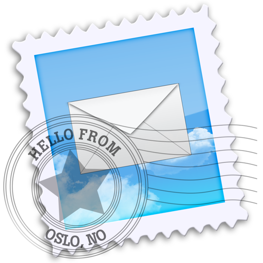 Mac OS X iCloud Mail icon