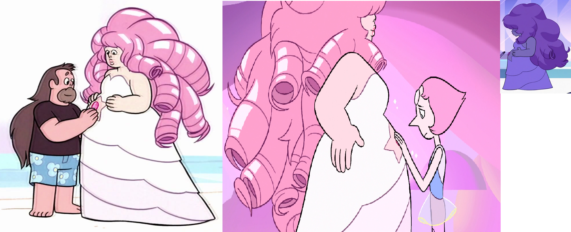 Rose QuartzPink Diamond Collage by Knightnightfight3812 on DeviantArt