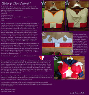 +Sailor V Shirt Tutorial+