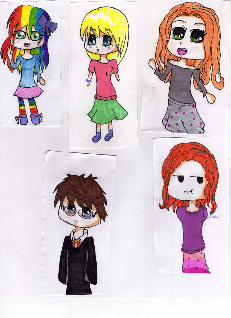 my chibi samples by ambiixp on DeviantArt