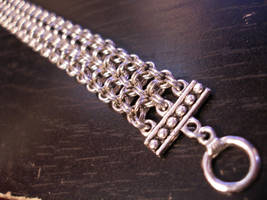 Silver Chainmail Bracelet