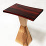 Cadmium Red End Table