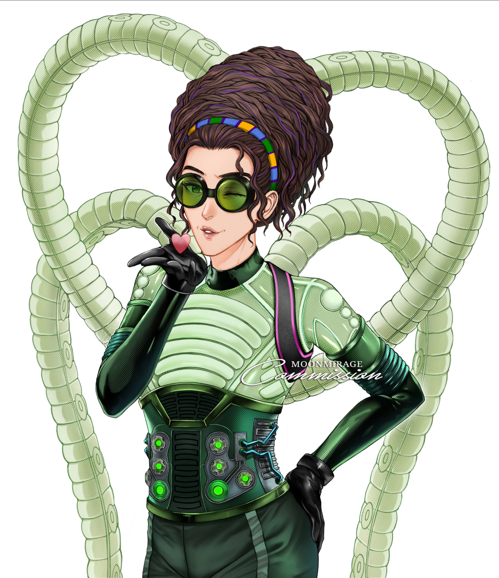 Comm: Olivia Octavius by silverlynx69 on DeviantArt